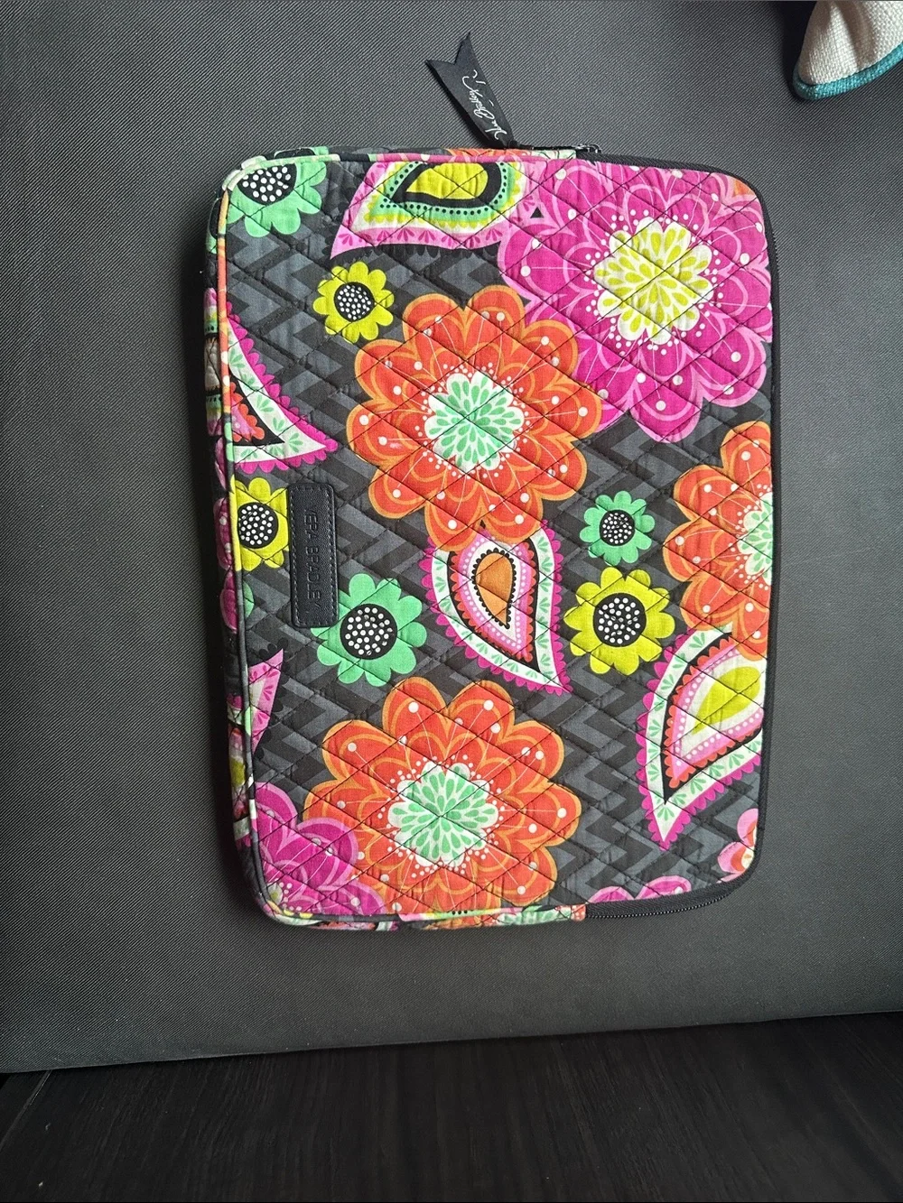 Vera Bradley Ziggy Zinnia Print Laptop Case